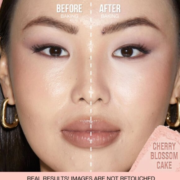 NIB Huda Beauty Easy Bake Loose Baking & Setting Powder Cherry Blossom Cake - Picture 10 of 16